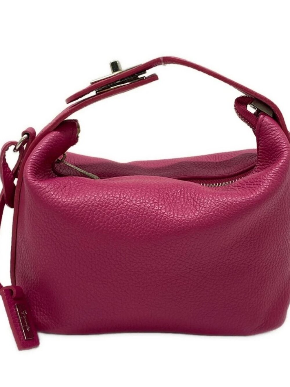 GINZA Kanematsu Pink Leather Handbag